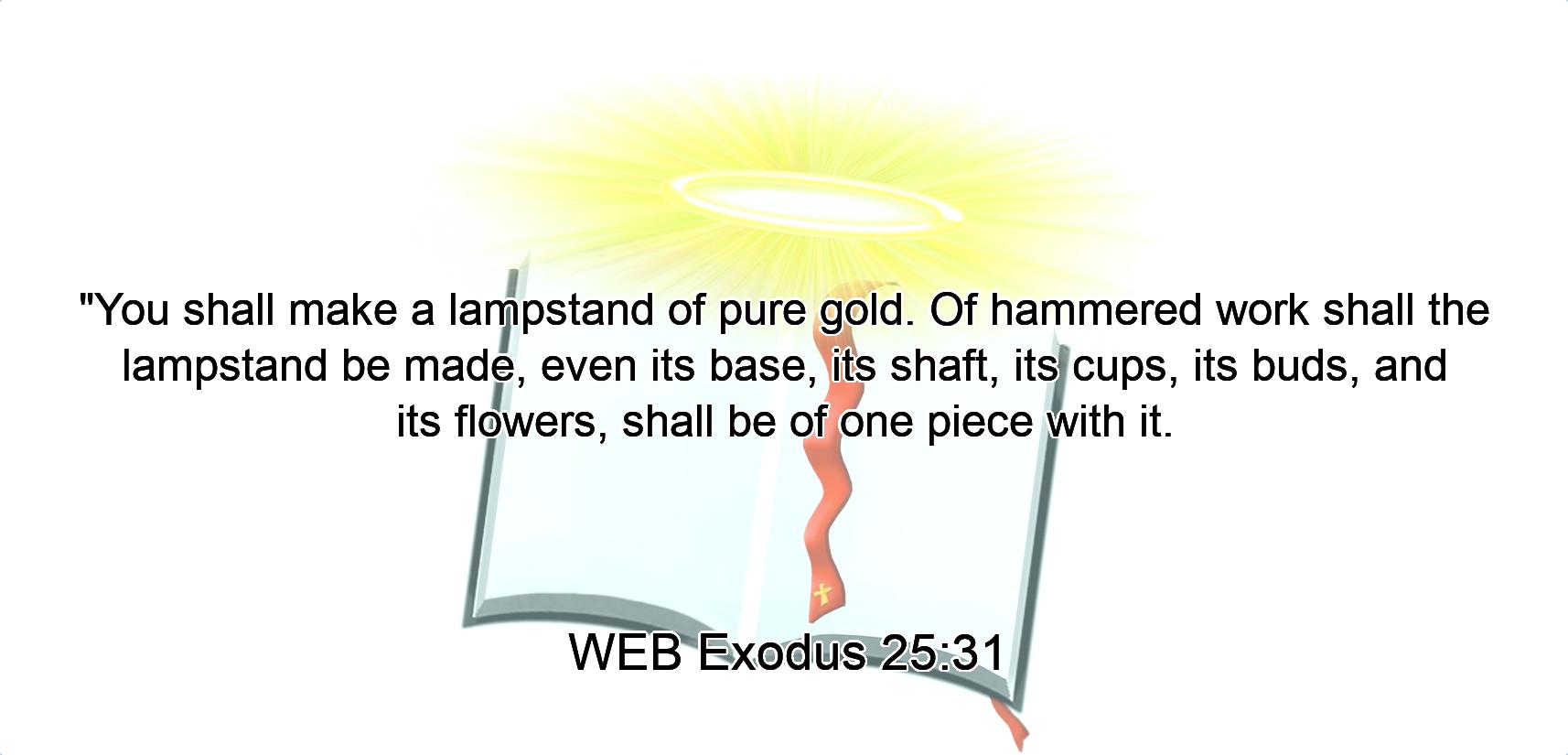 The Lampstand Exodus 25 Bruin Blog